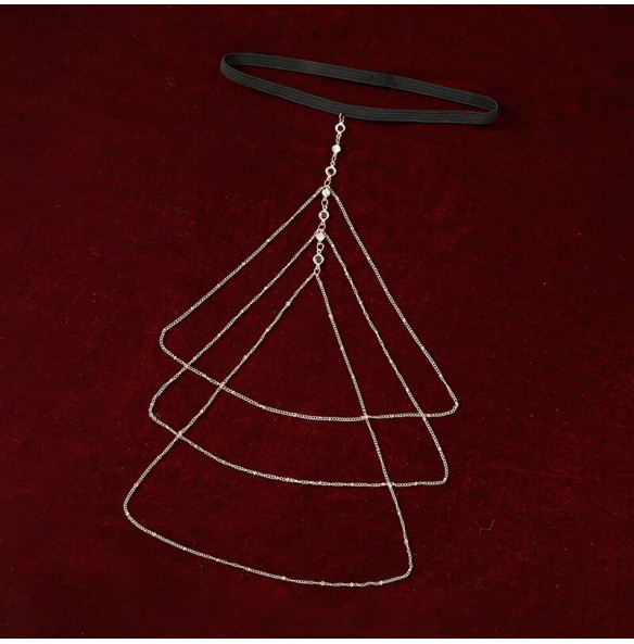 FEE ET MOI - Rhinestone Leg Chain (Multi-color Available) FEE ET MOI - Rhinestone Leg Chain (Multi-color Available)